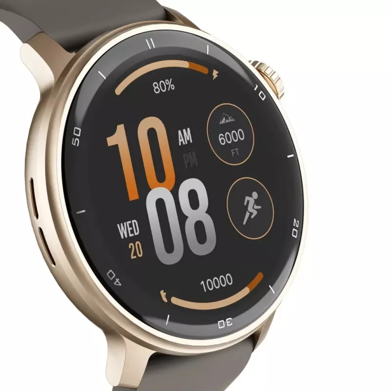 Smartwatch Stelio STSWA101GD Activ GPS 46mm Gold — 46 mm GPS smartwatch, gold case