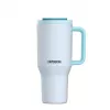 Thermal mug with telescopic straw Kambukka Rio Tumbler 950ml Frosty Coconut