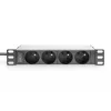 Digitus 10 inch socket strip aluminum profile 4-way CEE 7/5 sockets 1U