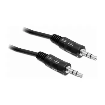 Audio cable DeLOCK 84438 5m 3.5mm Male to Male Black