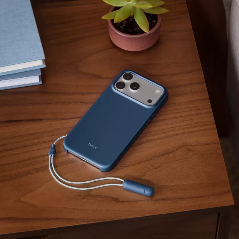 Beats iPhone 17 Pro Max Kickstand Case with MagSafe and Camera Control - Bedrock Blue