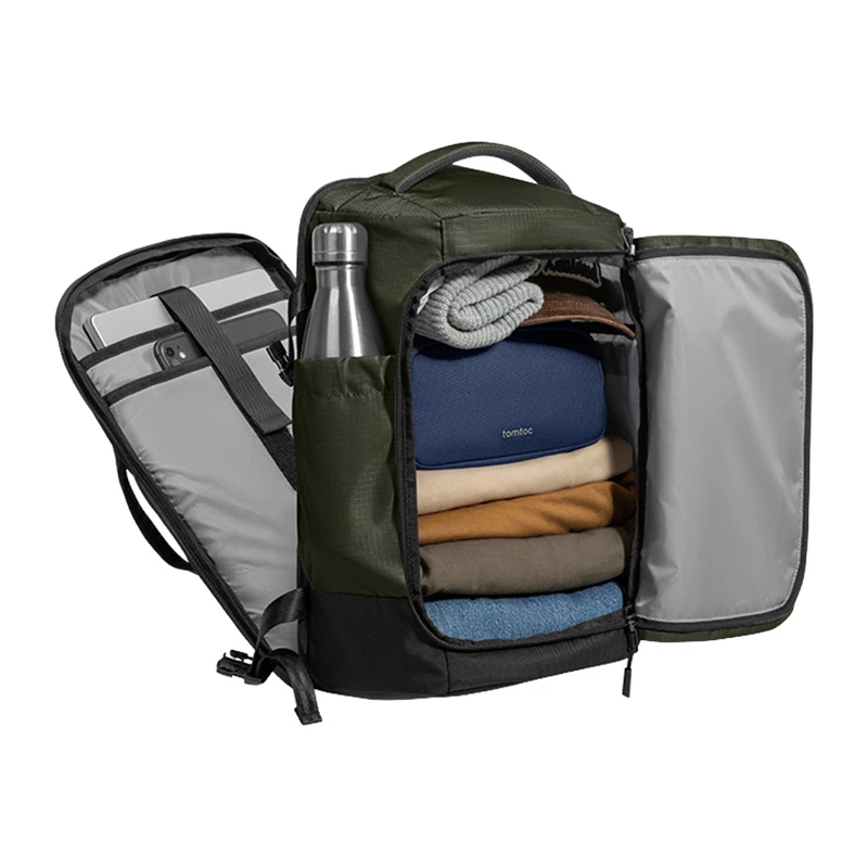 Travel backpack Tomtoc Navigator-T66 Liteway (green)