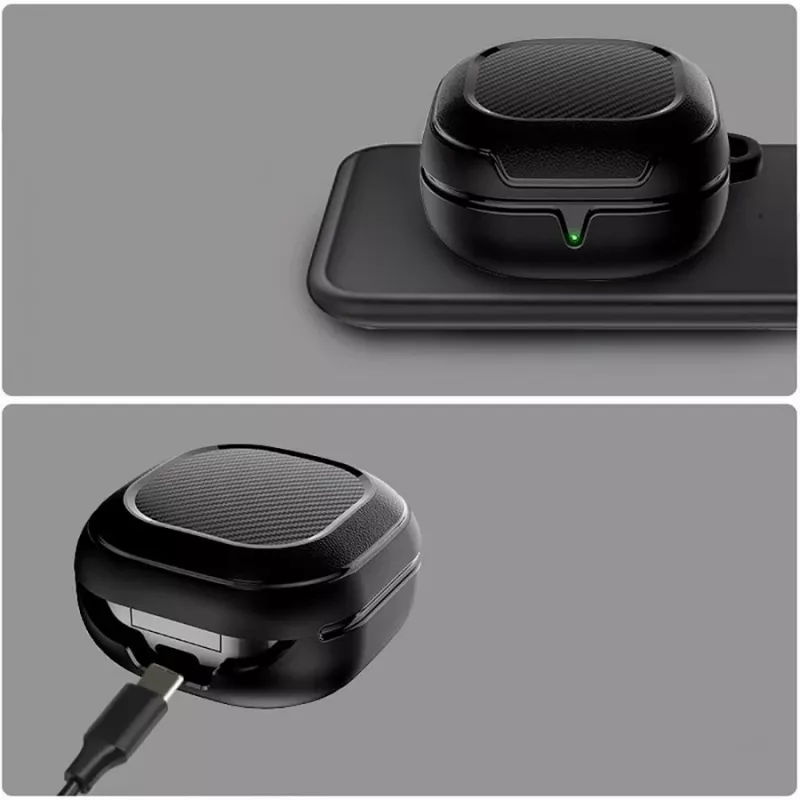 TECH-PROTECT TECH-PROTECT Rough Carbon Samsung Galaxy Buds 2 PRO/2/LIVE/PRO Black