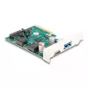 DeLOCK PCI Express x4 Card 1 x USB Type-C 1 x USB Type-A 10 Gbps
