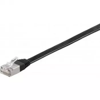 Wentronic RJ45/RJ45 - 0.25 m 0.25m Cat6 U/FTP (STP) Black (94229)