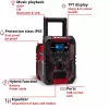 Portable radio EINHELL TE-CR 18 Li DAB+ FM Bluetooth USB, battery-powered (TE-CR 18 Li compatible)