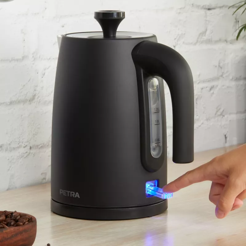 Electric kettle Petra 1.7L 3KW matte black
