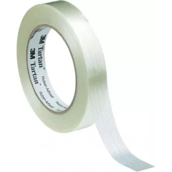 Adhesive Filament Tape 3M Tartan 50 mm x 50 m Transparent