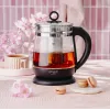 Adler Kettle | AD 1299 | Electric | 2200 W | 1.5 L | Glass | 360° rotational base | Black