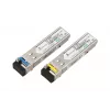 Extralink SFP WDM Module 1.25G, 1.25Gbps, 1310/1550nm, Single Mode, 20km, LC, DOM, Pair, Designed for HP/Aruba