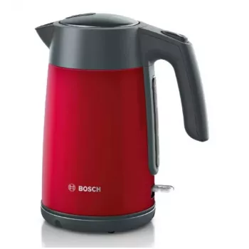Electric kettle Bosch TWK7L464 — 1.7 L capacity, 2400 W, red, plastic housing