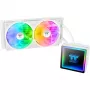 All-in-One CPU Liquid Cooler THERMALTAKE TH240-S V3 ARGB Sync Snow Edition, 240mm radiator