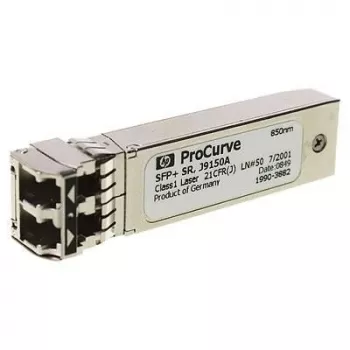 Network transceiver module HP Enterprise 10-GbE SFP SR 850 nm for short-range fiber
