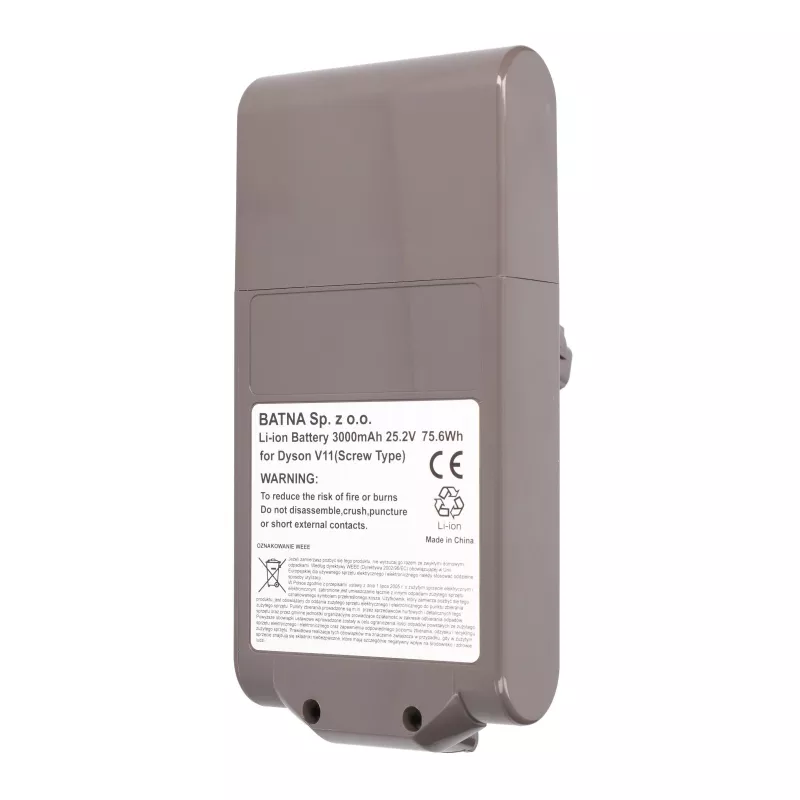 Battery Dyson for vacuum V11 Screw 25.2V 3000mAh