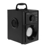 Wireless speaker MEDIA-TECH MT3179, 20W (RMS 15W), Bluetooth 5.1, FM, MicroSD, USB, AUX, Li-Ion, 6 h, wooden housing