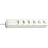 brennenstuhl Power Strip Eco-Line, 6-way, White (1159420015)