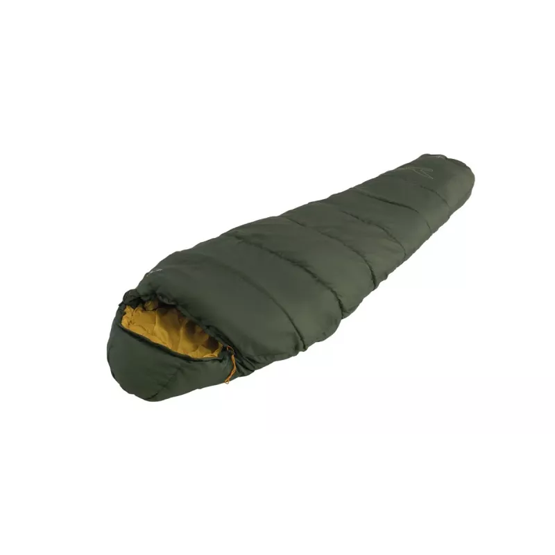 Sleeping bag easy camp Falcon III Mummy -4°C, polyester, green, size M