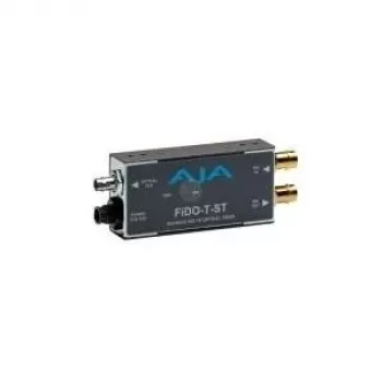 AJA FiDO-T Single Channel SDI to Fiber with Looping SDI Output - Video Extender - 1310 nm