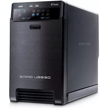 Fantec Enclosure. QB-X2US3R USB3.0/2x3.5Sata RAID (1826)