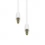 ProXtend 3-pin Slim Extension Cable M-M White 10 m (M3S-10W)