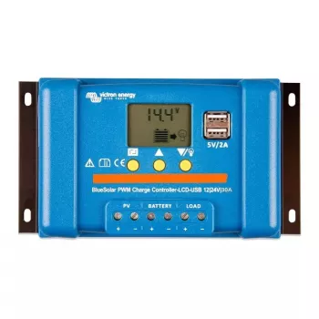 Solar charge controller Victron Energy BlueSolar PWM-LCD&USB 12/24V 30A