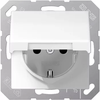 JUNG AS 1520 KL - Type F - 1 Module(e) - 2P - Ivory - thermoset plastic - IP44
