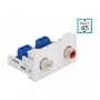 Easy 45 Module 2 x RCA female port DeLOCK 81338