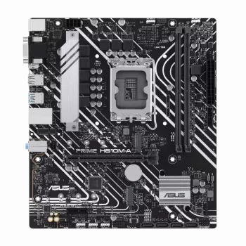 ASUS PRIME H610M-A R2.0 | Processor family Intel | Processor socket LGA1700 | Supported hard disk drive interfaces M.2, SATA | Number of SATA connectors 4