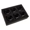 RAIJINTEK Pelias black fan accessory pack — 6 pieces