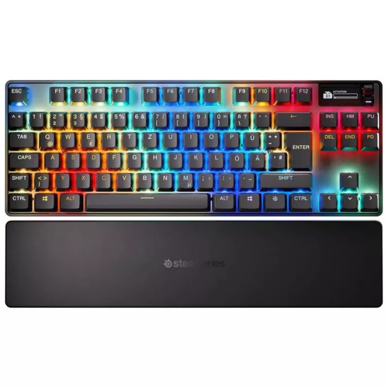 Mechanical Gaming Keyboard STEELSERIES Apex Pro TKL Gen 3 Wireless RGB, tenkeyless