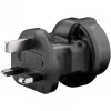Mains Adapter Goobay 95307 Black UK
