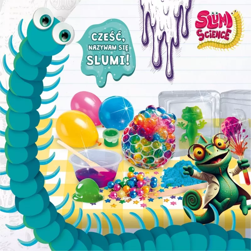 Educational laboratory playset Liscianigiochi Set Slumi Science Laboratory of Squeezers 304-PL110339