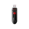 USB flash drive SANDISK Cruzer Glide 32 GB USB Type-A 2.0, slide design, password protection, black/red