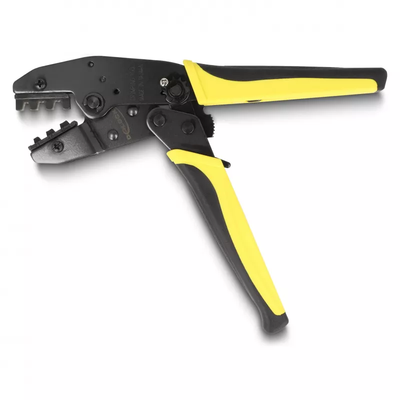 DeLOCK 90546 cable crimper Crimping tool Black Yellow 60 mm 218 mm 17 mm