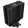 Air cooler Akasa Alucia H4 12 cm Black Blue Hydro Dynamic Bearing