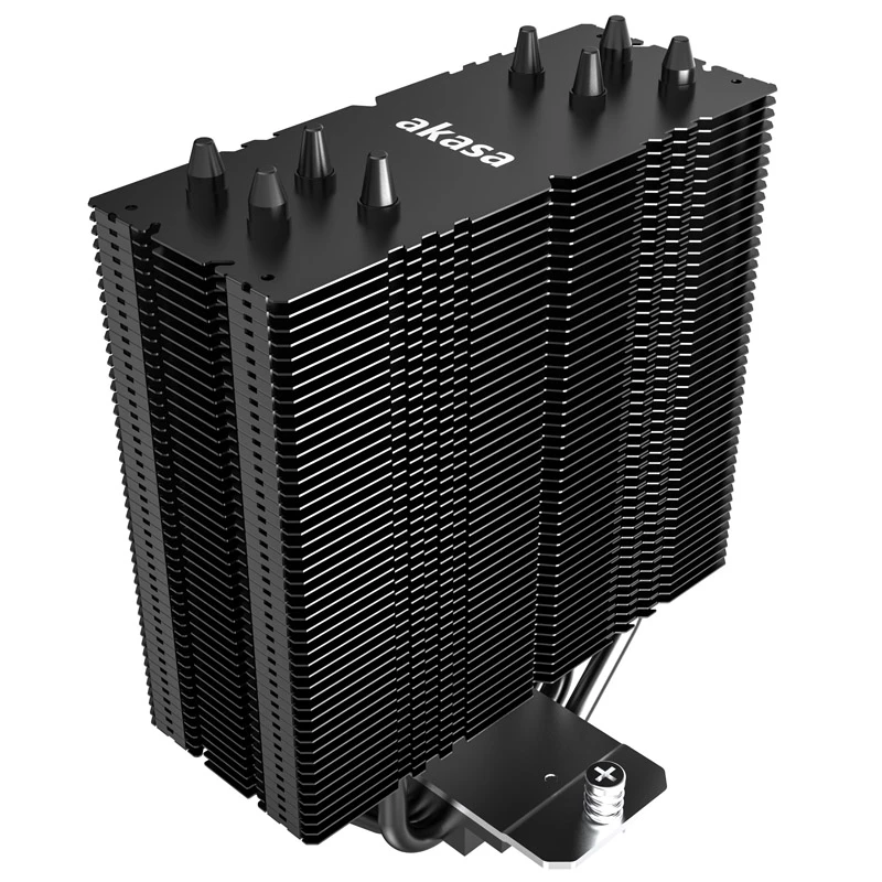 Air cooler Akasa Alucia H4 12 cm Black Blue Hydro Dynamic Bearing