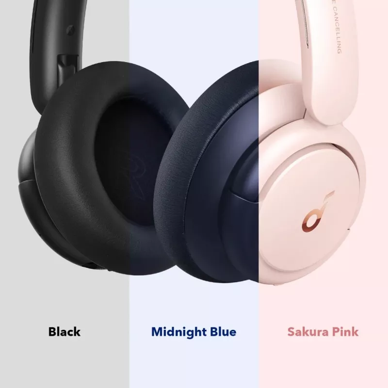 Soundcore by Anker Life Q30 Hybrid Active Noise Cancelling Headphones with Multiple Modes, Hi-Res Sound, 40H Playtime, Clear Calls, Fast Charge,