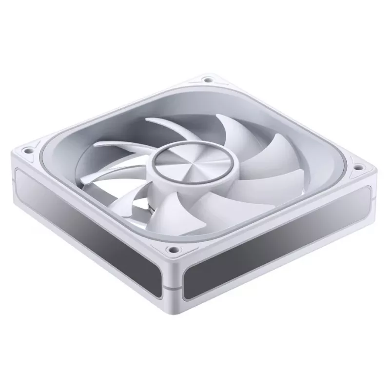 120mm PWM ARGB cooling fan Jonsbo ZA-120 white — model ZA-120W, PWM control, ARGB lighting