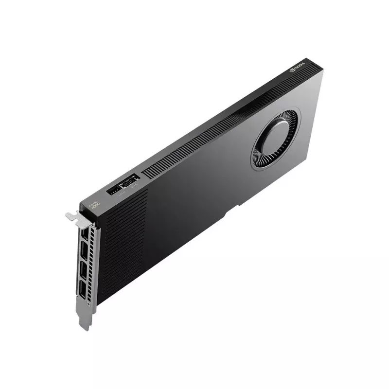 PNY RTX PRO 4000 Blackwell, 24 GB GDDR7 ECC 192-bit, 140W, PCI Express 5.0 x16, 4 x Display Port 2.1, ATX bracket, 1x CEM5 16-pin power supply cable, FHML Single Slot, Small Box