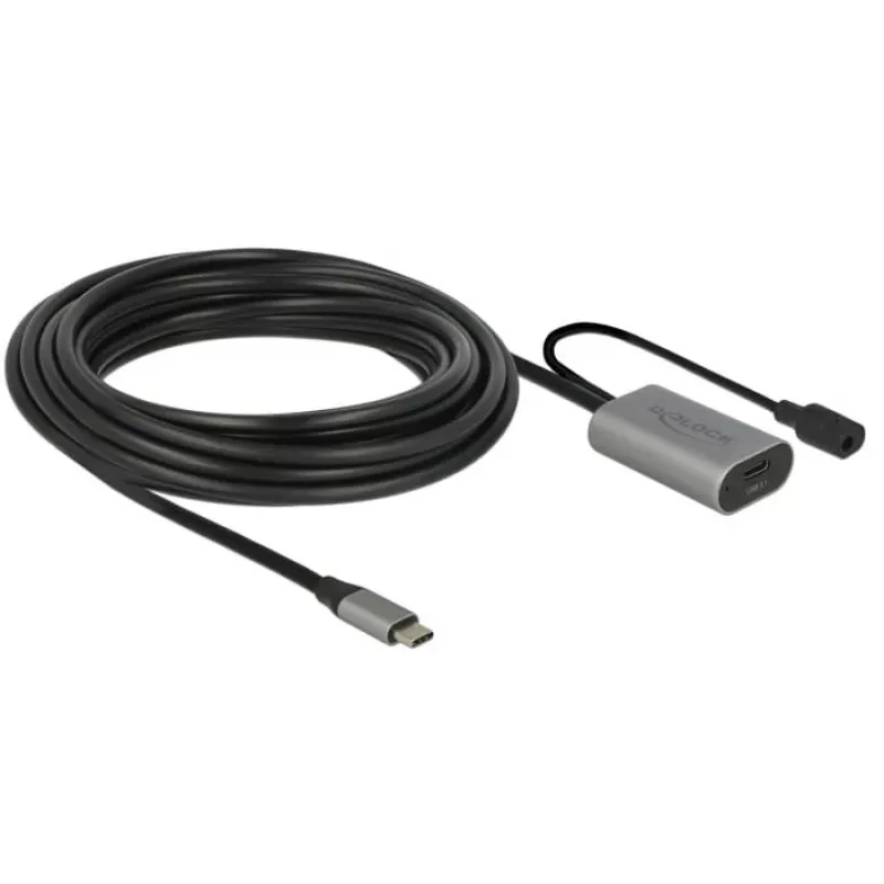 Delock USB-20225 Power Adapter Grey