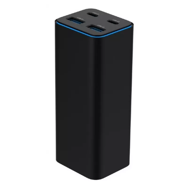 Gembird TA-UC-2A2C-PD100-01-BK mobile device charger Laptop, Smartphone Black AC Fast charging Indoor