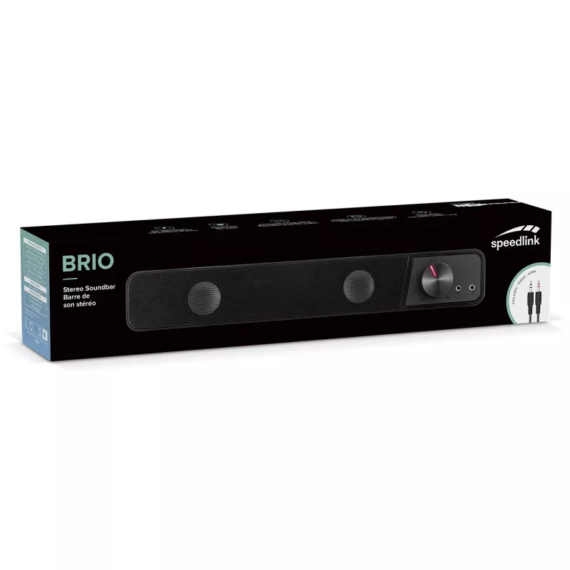 Speaker SPEEDLINK BRIO Black 6 W