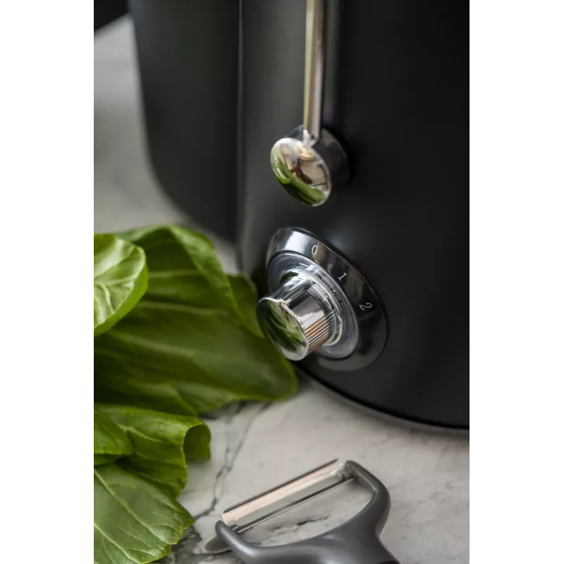 Centrifugal juicer Adler AD 4127 — 1000 W, black, juice container, 3.9 kg