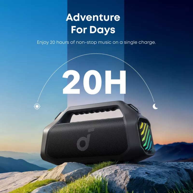 2.1 Portable Speaker System Soundcore Boom 2 Pro Black