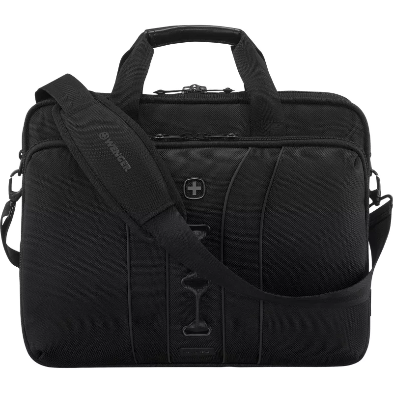 Laptop case Wenger Legacy Black Series 16 inch — fits up to 40.6 cm, black