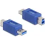 DeLOCK 67213 Cable Gender Changer USB Type-A USB Type-B Blue