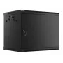 Wall mounted rack Lanberg WF01-6409-00B 9U Black