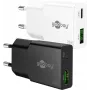 Goobay USB-C PD GaN Dual-Fast Charger Slim 20 W White - 1x -Connector Power (75730)