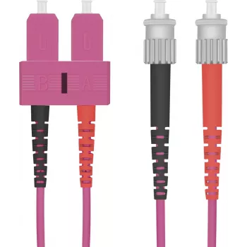 Fibre optic cable Helos 2m OM4 ST