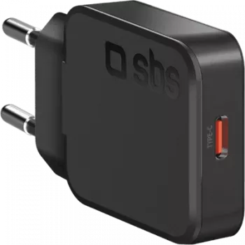 SBS PD Reiselader UltraSlim 20W USB-C GaN black (TETRGAN1C20SLIM)